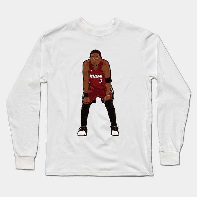 D-Wade Long Sleeve T-Shirt by iTwistedSpartan